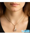 گردنبند سنگ مروارید باروک طبیعی بدون زنجیر