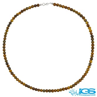 گردنبند سنگ چشم ببر – نماد قدرت و تمرکز