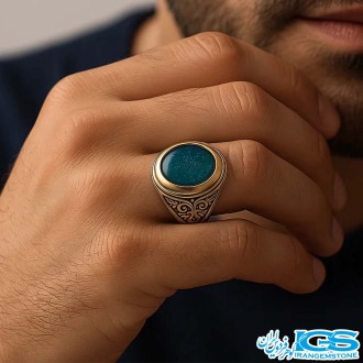 انگشتر نقره مردانه