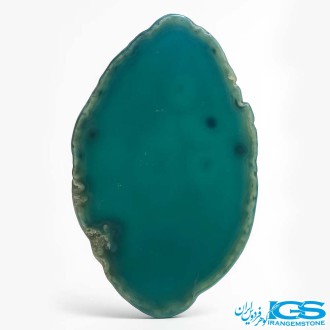 عقیق سبز برزیلی اسلایس