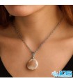 گردنبند سنگ مروارید باروک طبیعی بدون زنجیر