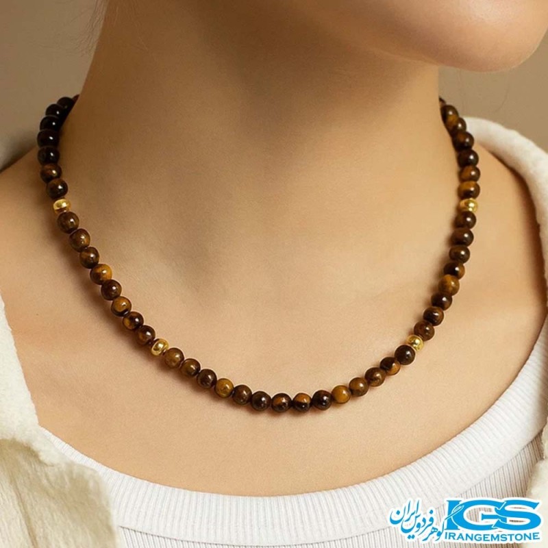 گردنبند چشم ببر سایز 4
