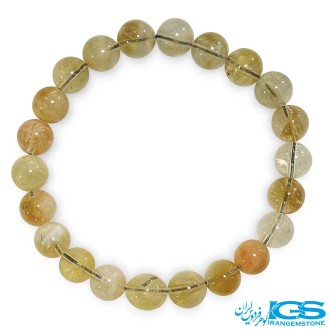 دستبند سنگ سیترین کشی