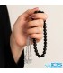 تسبیح تورمالین سیاه ۳۳ دانه اصل | محافظ انرژی منفی