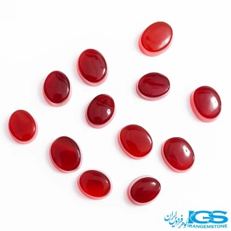 نگین عقیق کارنلین نارنجی اصل (بدون زنجیر) | انرژی‌بخش