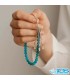 تسبیح آپاتیت آبی 33 تایی