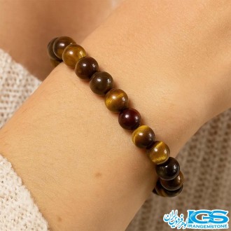 دستبند سنگ چشم ببر کشی