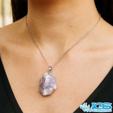 گردنبند یاقوت سرخ راف بدون زنجیر