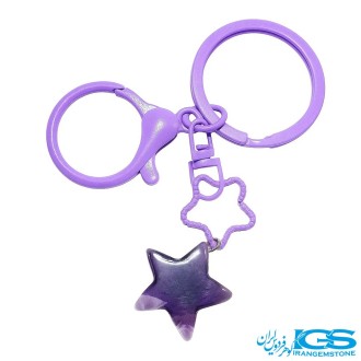 جاسویچی سنگ آمیتیست ستاره | زیبایی طبیعی و انرژی‌بخش