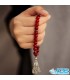 تسبیح سنگ کارنلین 33 تایی