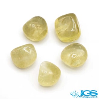 تامپل سنگ سیترین اصل | سنگ خام کلکسیونی با انرژی جذب ثروت