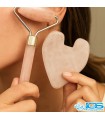 پک ماساژ رول و گواشا سنگ رزکوارتز اصل | زیبایی و آرامش پوست