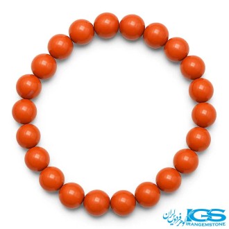 دستبند سنگ جاسپر کشی فری سایز