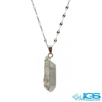 گردنبند سنگ کریستال کوارتز فانتوم