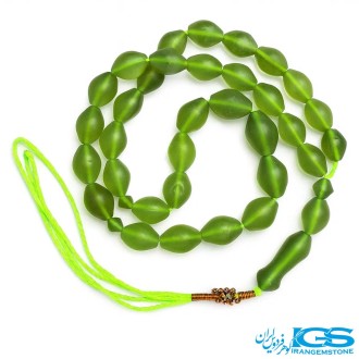 رنگ سبز انگوری تسبیح شاه مقصود سبز افغانی 33 تایی
