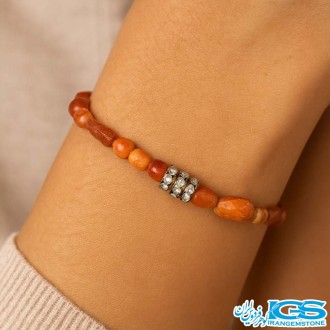 دستبند یاقوت سرخ جواهری