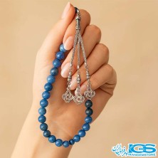 تسبیح عقیق آبی 33 دانه