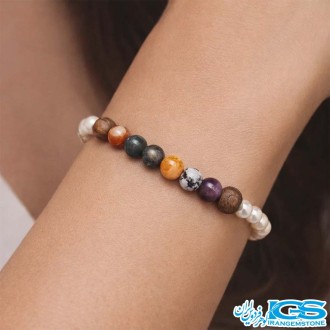 دستبند هفت چاکرا مرورایدی