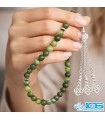 تسبیح یشم سبز اصل افغانستان 33 تایی