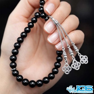 تسبیح سنگ اونیکس 33 تایی