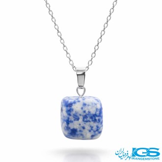 گردنبند سنگ سودالیت بدون زنجیر