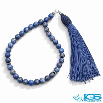 تسبیح لاجورد افغانستان ۳۳ دانه‌ اصل – آرامش و انرژی مثبت