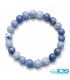 دستبند عقیق آبی انجلیت کشی