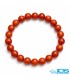 دستبند سنگ کارنلین کشی