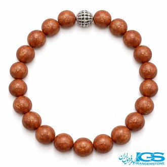 دستبند سنگ دلربا طرح سواراسکی نقره ای| آرامش و زیبایی