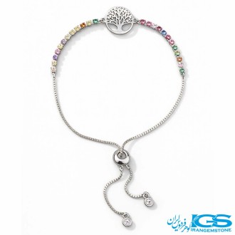 دستبند درخت زندگی با نگین سواروسکی