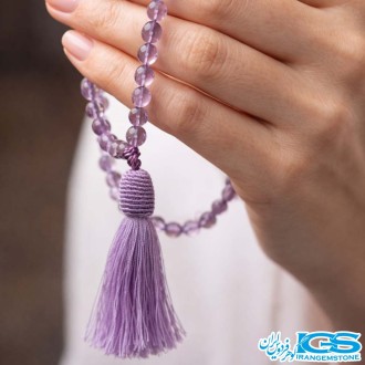 تسبیح آمیتیست برزیل 110 تایی