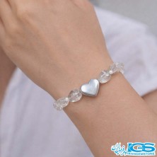 دستبند سنگ کریستال کوارتز