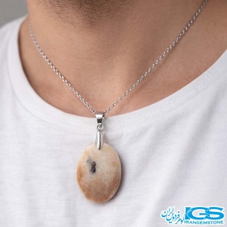 گردنبند عقیق بدون زنجیر