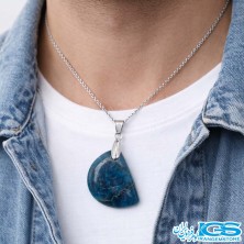 گردنبند آپاتیت بدون زنجیر