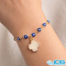 دستبند سنگ کریستال کوارتز