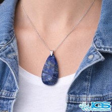 گردنبند لاجورد بدون زنجیر