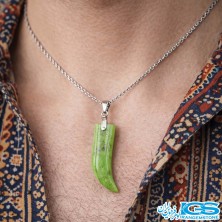 گردنبند یشم خونی بدون زنجیر