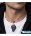 گردنبند سنگ آزوریت آبی اصل – نماد آرامش و شهود (بدون زنجیر)