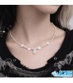 گردنبند سنگ کریستال کوارتز