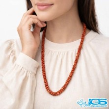 گردنبند جاسپر راف چیپسی | انرژی زمین در قالب زیور طبیعی