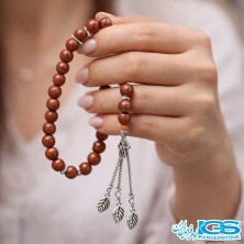 تسبیح دلربا قهوه ایی
