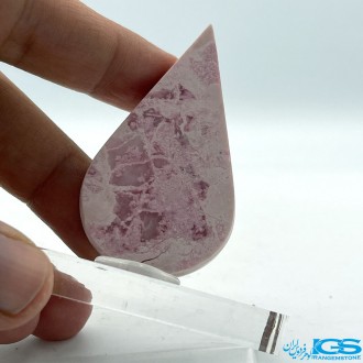 سنگ دکوری رودونیت تراش اشک Rhodonite