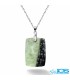 گردنبند یشم سبز بدون زنجیر