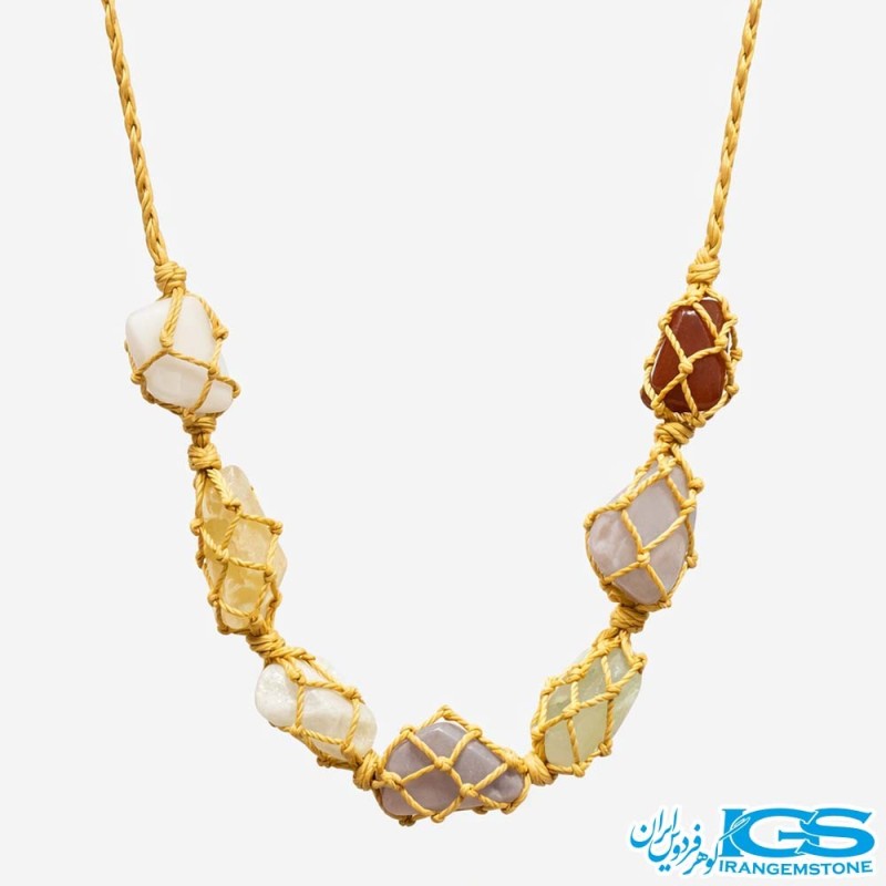 گردنبند هفت چاکرا بدون زنجیر