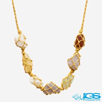 گردنبند هفت چاکرا بدون زنجیر