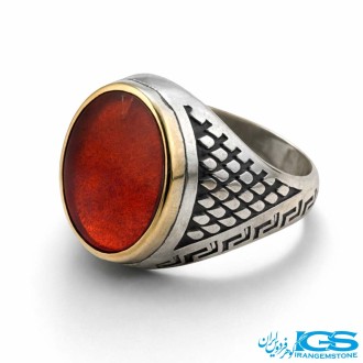 انگشتر نقره مردانه