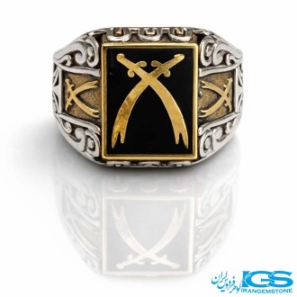 انگشتر نقره مردانه