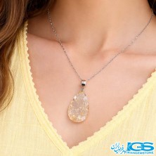 گردنبند روتایل طلایی (با زنجیر استیل) | جذابیت و انرژی مثبت