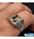 انگشتر نقره مردانه ترک طرح شمشیر