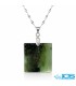 گردنبند یشم سبز بدون زنجیر